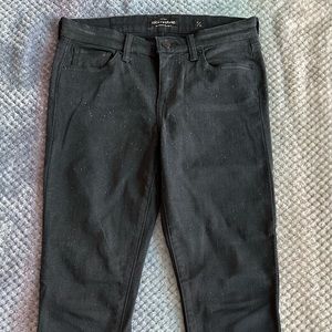 Black Sparkly Lucky Brand Jeans - Ava Skinny - Size 4